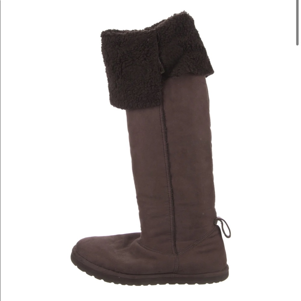 Stella McCartney Suede Over-The-Knee Boots
